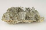 Tabular Barite Crystal Cluster with Phantoms - Peru #204775-1